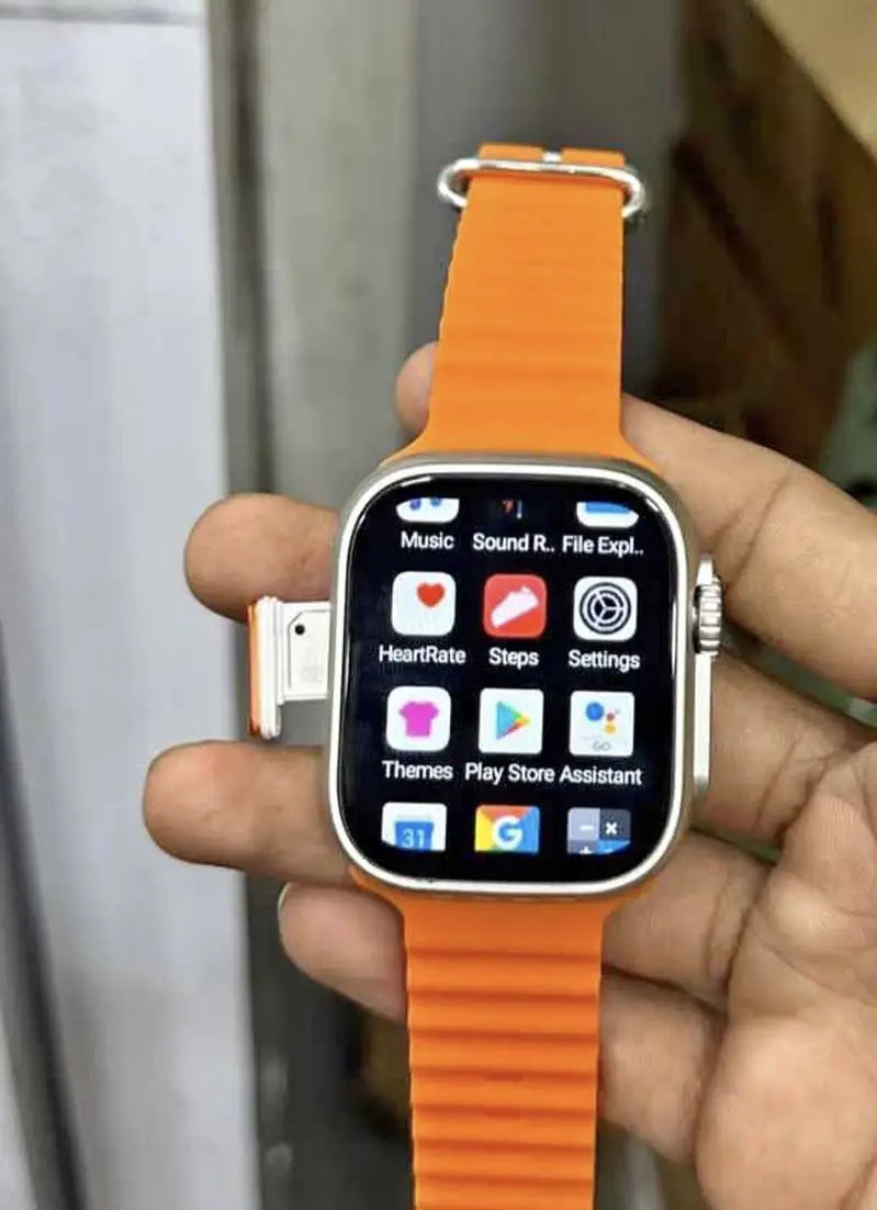 ST10 5G Android Sim Watch | 4 GB Ram 64 GB Memory | Front Back Camera