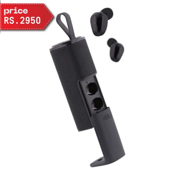 TREBLE 3-in-1 Combo: Wireless Speaker + Wireless Earbuds + Power Bank – High-Bass Audio, Bluetooth